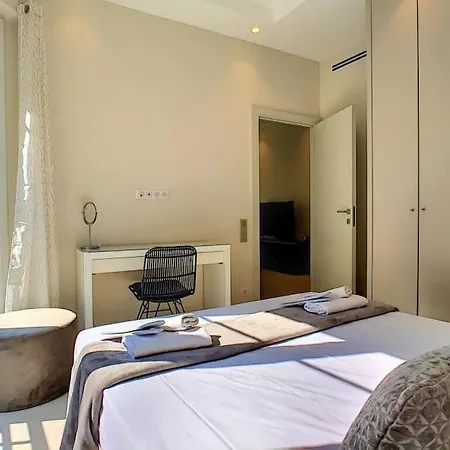 아파트 Silverbeach Central 4Pers 30Jours By Nicesitter Location Eligible Au Bail Mobilite Mobility Lease 니스