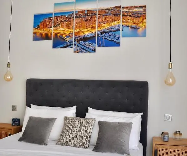 Silver 4pers Sejour 30jours Location Eligible Au Bail Mobilite Mobility Lease Apartmán Nice