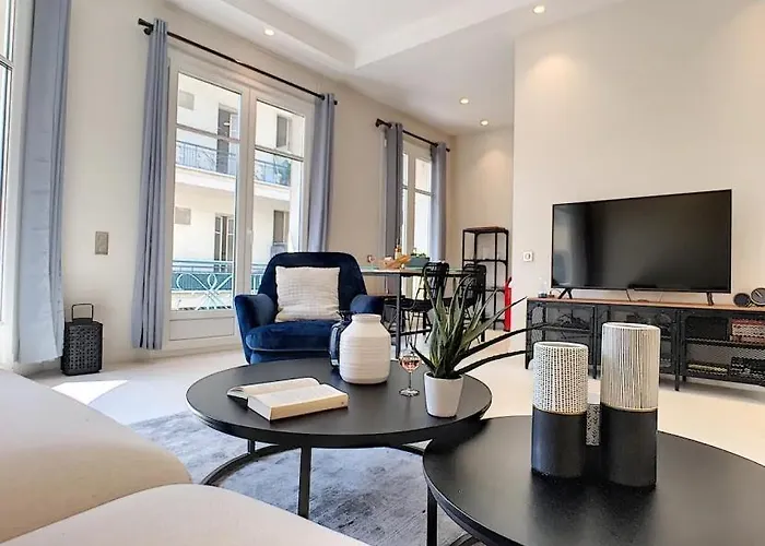 Silver 4pers Sejour 30jours Location Eligible Au Bail Mobilite Mobility Lease * Nice